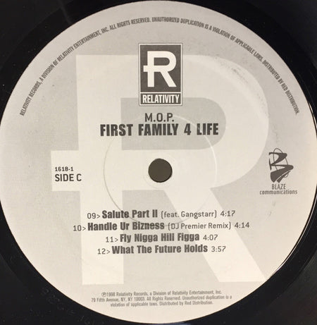 M.O.P. : First Family 4 Life (2xLP, Album)