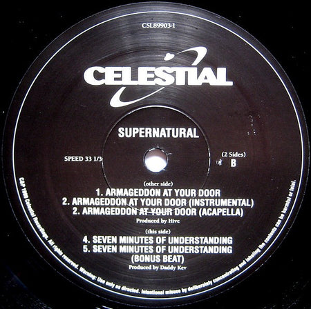 Supernatural (2) : Armageddon At Your Door (12")