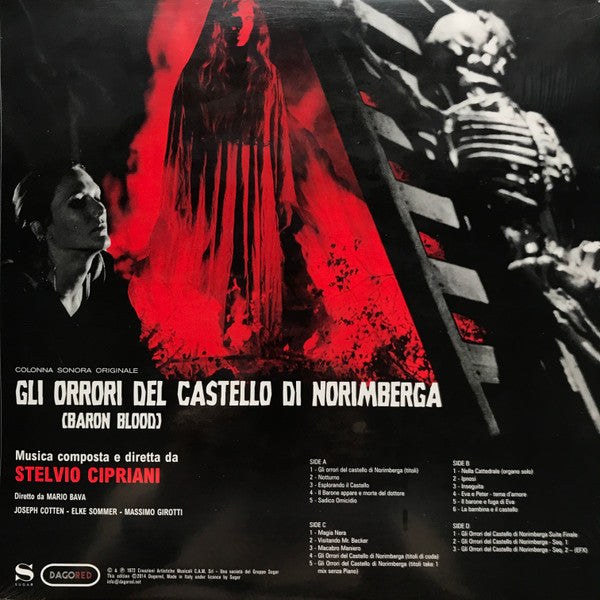 Stelvio Cipriani : Gli Orrori Del Castello Di Norimberga (Baron Blood) (2xLP, Album, Ltd, RM)