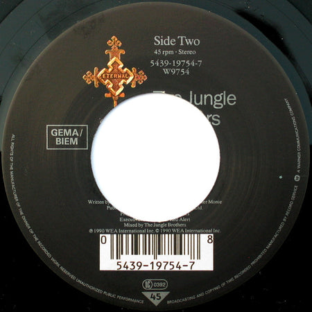 Jungle Brothers Featuring De La Soul, Monie Love, A Tribe Called Quest And Queen Latifah : Doin' Our Own Dang (7", Single)