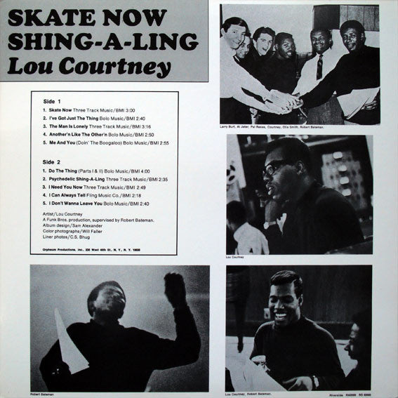 Lou Courtney : Skate Now / Shing-A-Ling (LP, Album, RE)