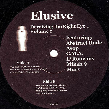 Elusive : Deceiving The Right Eye... Volume 2 (12")