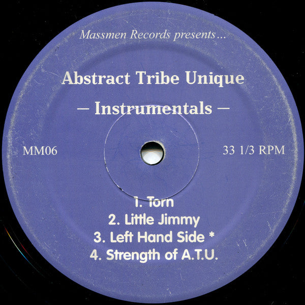 Abstract Tribe Unique : Instrumentals (LP)