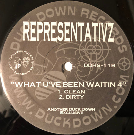 Representativz* : Wanna Start (12")