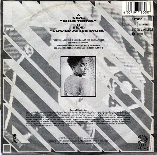 Tone Loc : Wild Thing (7", Single)