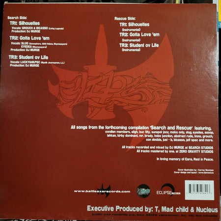 DJ Murge : Search & Rescue Single One (12")