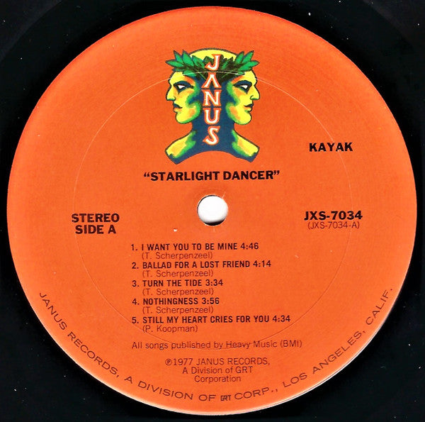 Kayak : Starlight Dancer (LP, Comp)