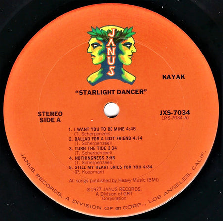 Kayak : Starlight Dancer (LP, Comp)