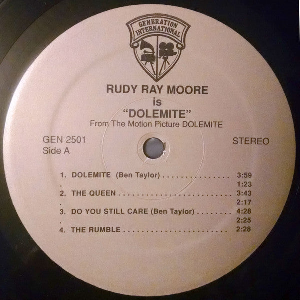 Rudy Ray Moore : Rudy Ray Moore Is "Dolemite" (From The Original Motion Picture Soundtrack) (LP, Album, RE)