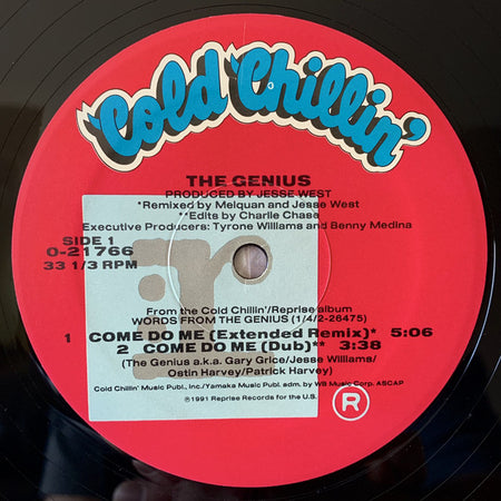 The Genius : Come Do Me (12", Maxi)