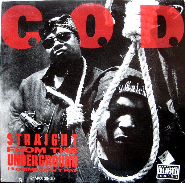C.O.D. (4) : Straight From The Underground / Crime Don't Pay (12", Maxi)