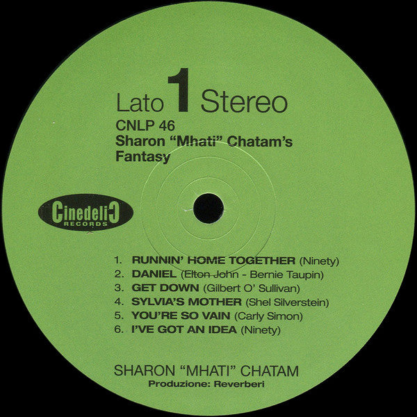 Sharon "Mhati" Chatam : Fantasy (LP, Album, Ltd, inc)