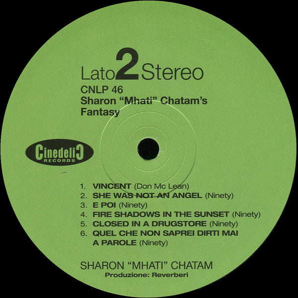 Sharon "Mhati" Chatam : Fantasy (LP, Album, Ltd, inc)