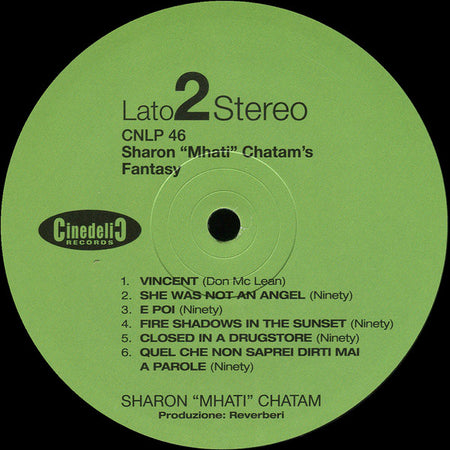 Sharon "Mhati" Chatam : Fantasy (LP, Album, Ltd, inc)