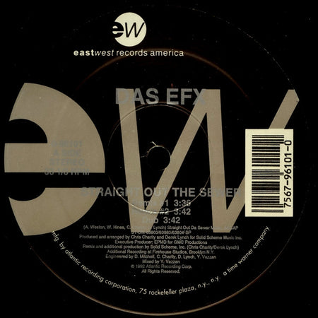 Das EFX : Straight Out The Sewer (12")