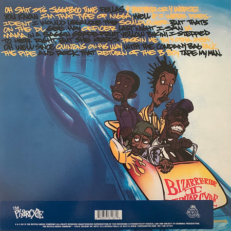 The Pharcyde : Bizarre Ride II The Pharcyde Instrumentals (LP, RE, Ins)