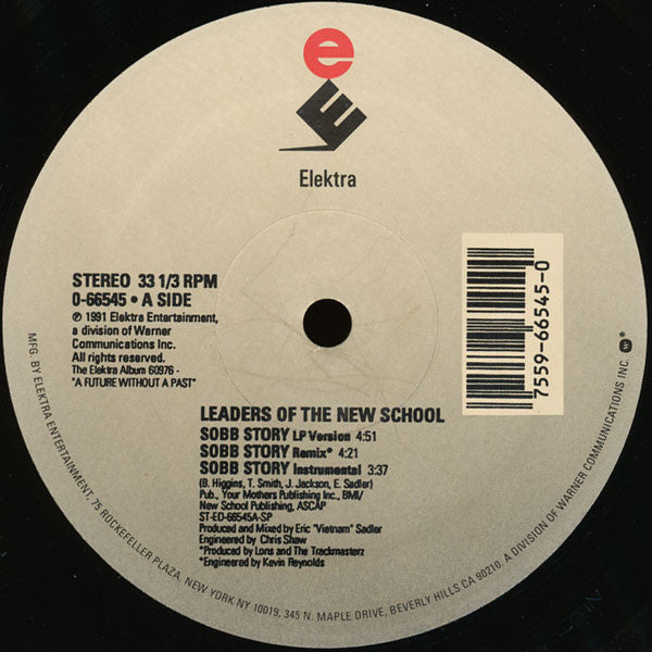 Leaders Of The New School : Sobb Story (12")