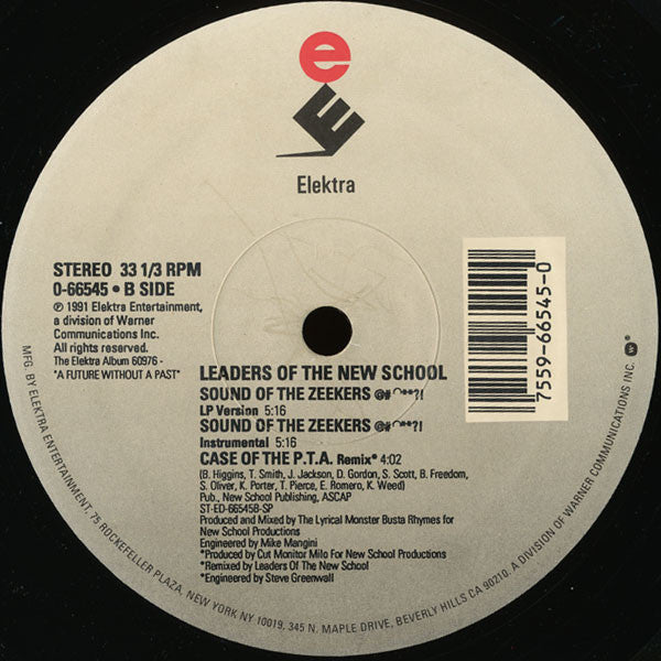 Leaders Of The New School : Sobb Story (12")