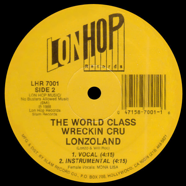 World Class Wreckin' Cru : Lovers / Lonzoland (12")