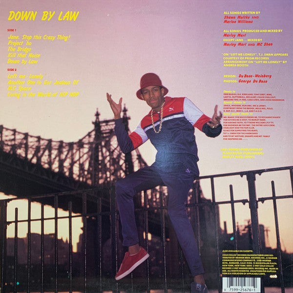 MC Shan : Down By Law (LP, Album, RP, All)