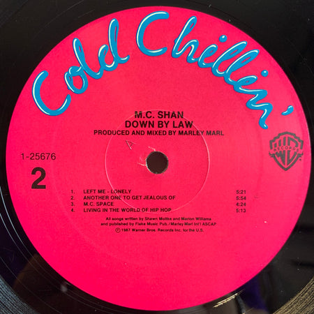 MC Shan : Down By Law (LP, Album, RP, All)