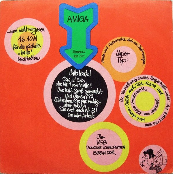 Various : Hallo Nr. 1 (LP, Comp, RP, Rus)