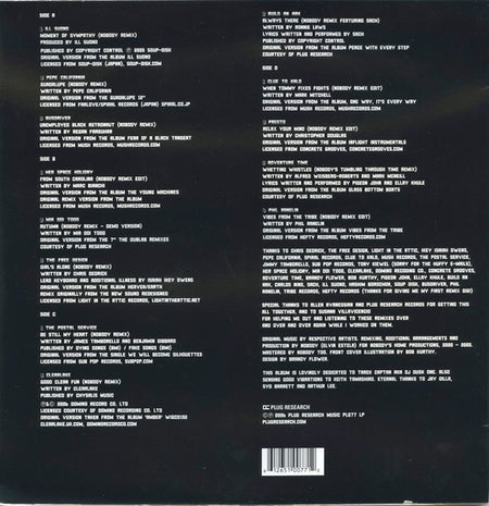 Nobody : Revisions Revisions: The Remixes 2000-2005 (2xLP, Comp)