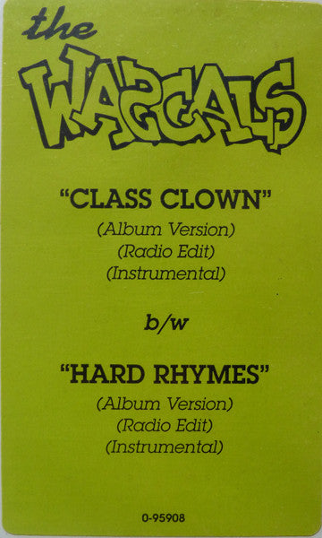 The Wascals : Class Clown / Hard Rhymes (12")