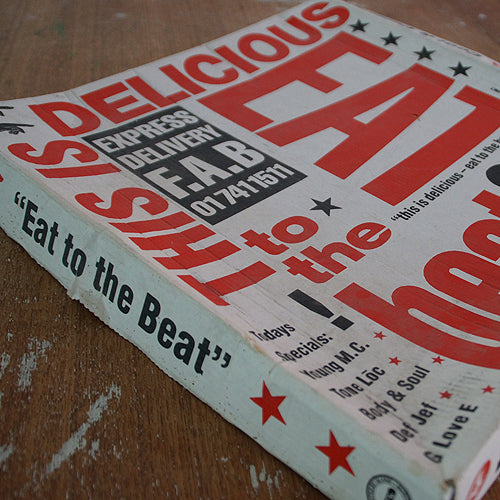This Is Delicious - Eat To The Beat Vinyl pizzabox